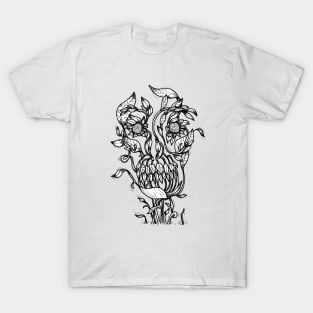 Flower Skull T-Shirt